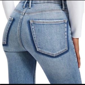 Good American Good Legs Shadow Pocket Indigo Jeans